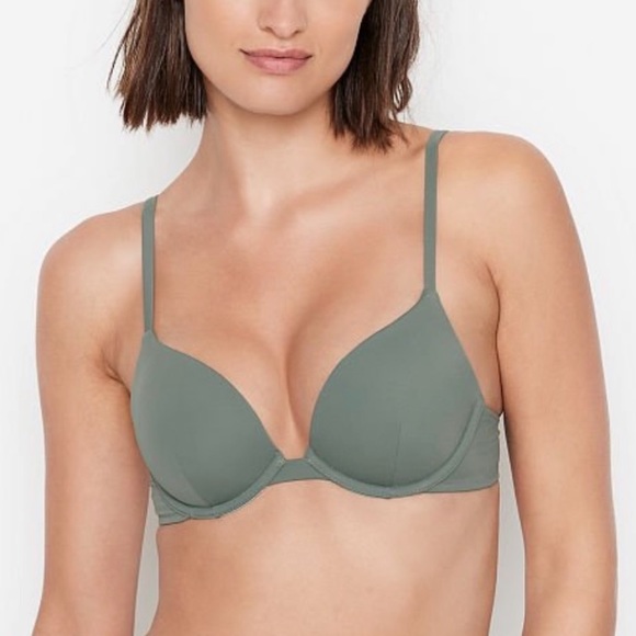 Victoria's Secret Other - Victoria’s Secret Swim Tahiti ‘Sexy Tee’ Push Up Swim Top Size 32D 💚